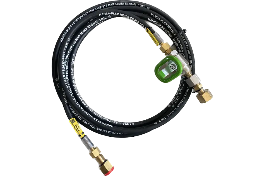 DN8 storage hose connection
